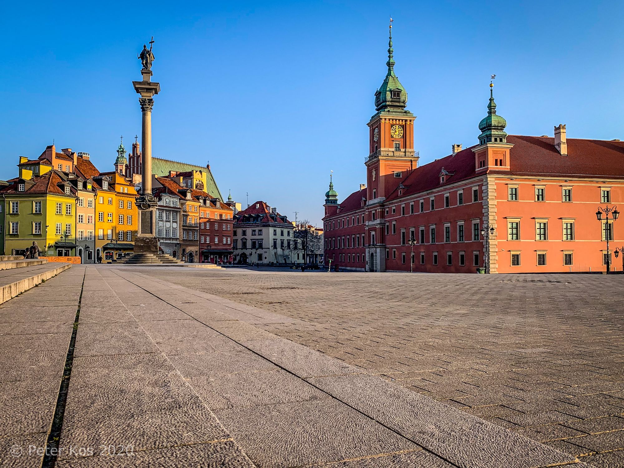 Warsaw, Poland. March 2020