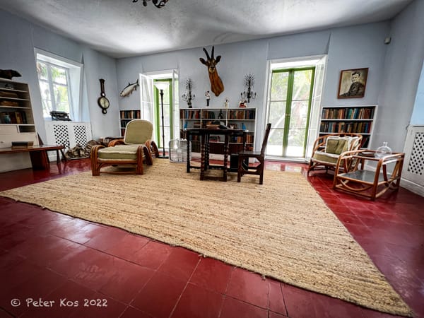 Papa Hemingway's writing studio in Key West, Florida, USA. 