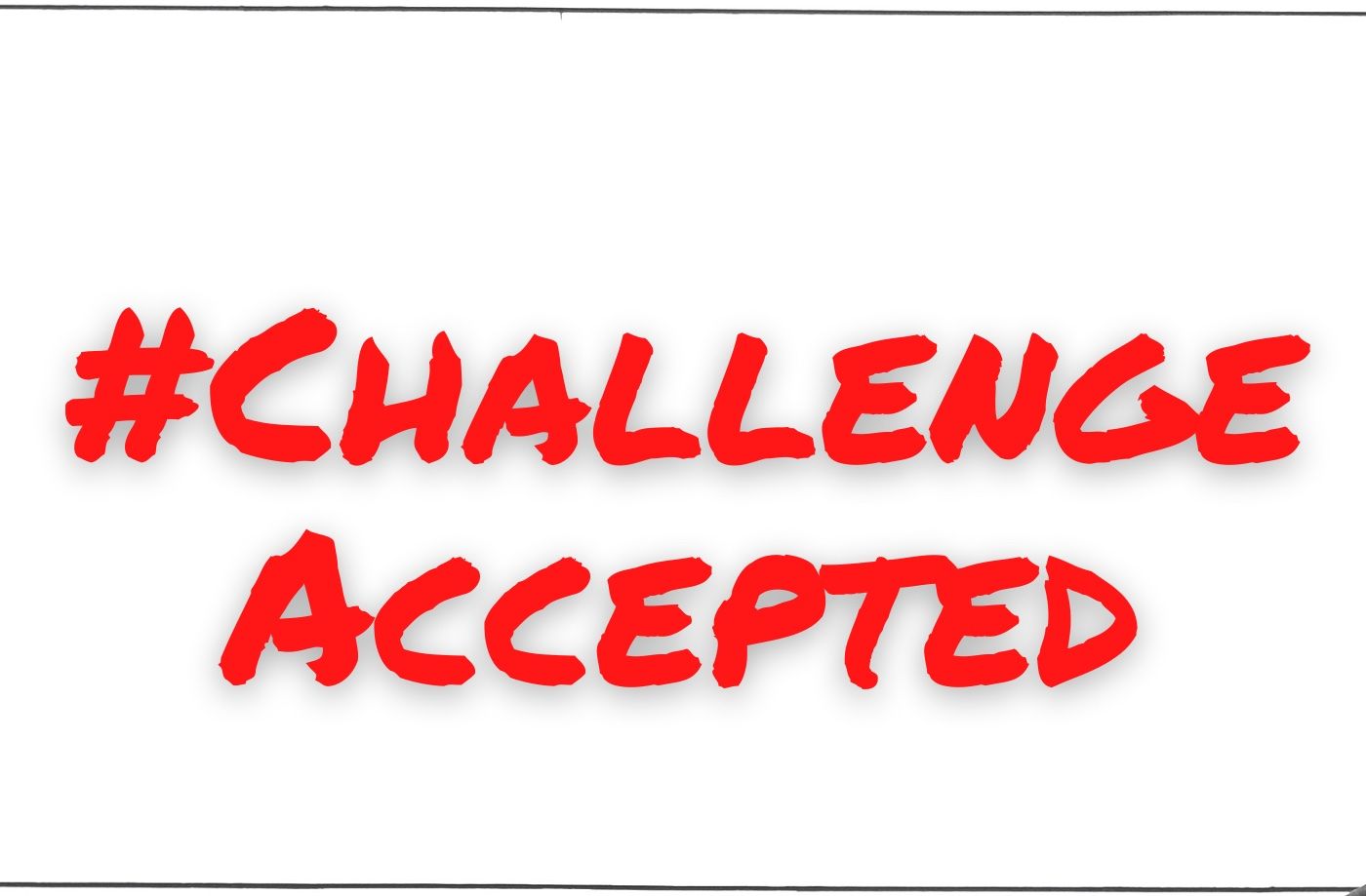 #ChallengeAccepted book: delayed